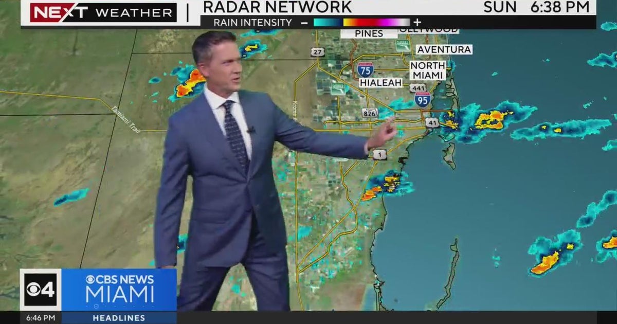 South Florida 6:30 p.m. Weather Forecast 10/13/2024 - CBS Miami