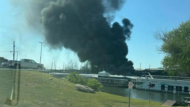 Silver Lake Marina fire 