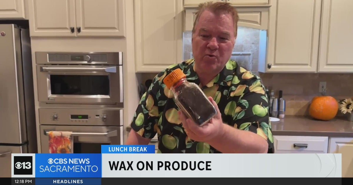 Is there wax on your produce? | Lunch Break with Michael Marks