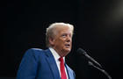 Former President Donald Trump speaks during a campaign rally on Oct. 13, 2024, in Prescott Valley, Arizona. 