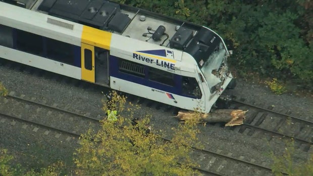 NJ Transit River Line train crash
