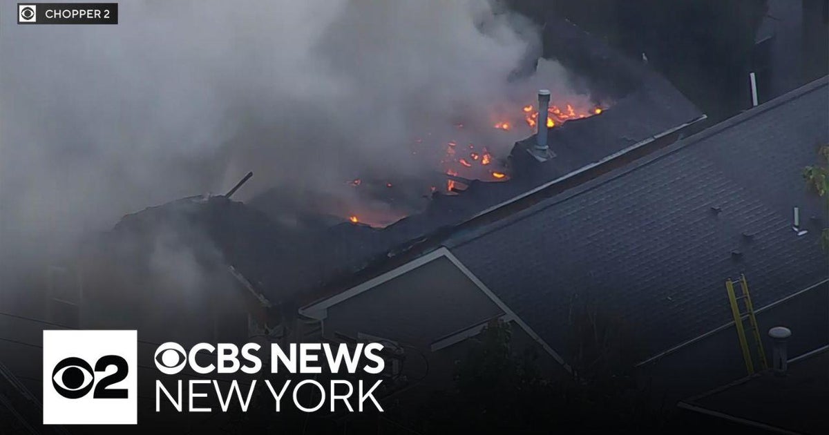 9 families displaced in Essex County, New Jersey fire - CBS New York