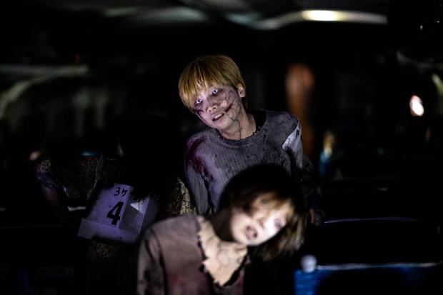 Japan zombie train spooks passengers ahead of Halloween