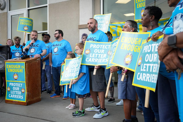 US Postal Protest 