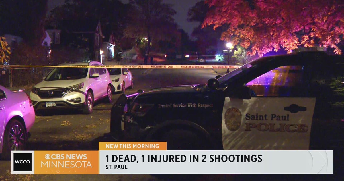 1 dead, 1 injured in St. Paul double shooting - CBS Minnesota