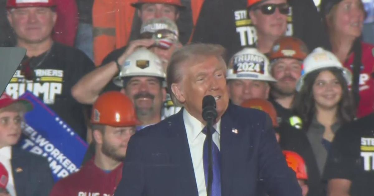 Trump talks immigration, jobs and manufacturing at Pennsylvania rally