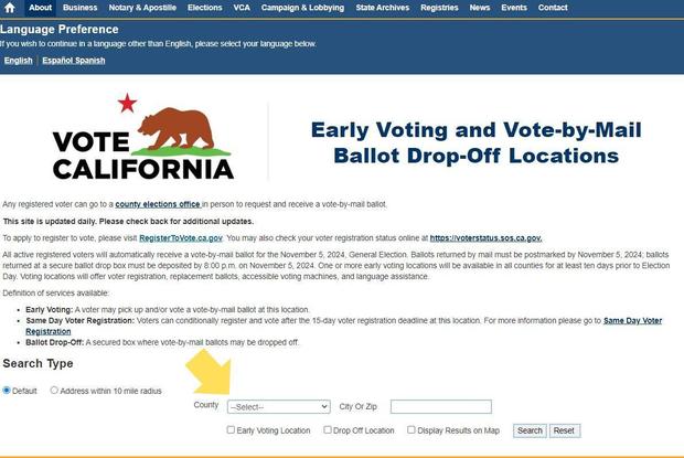 Early Voting Location Finder 