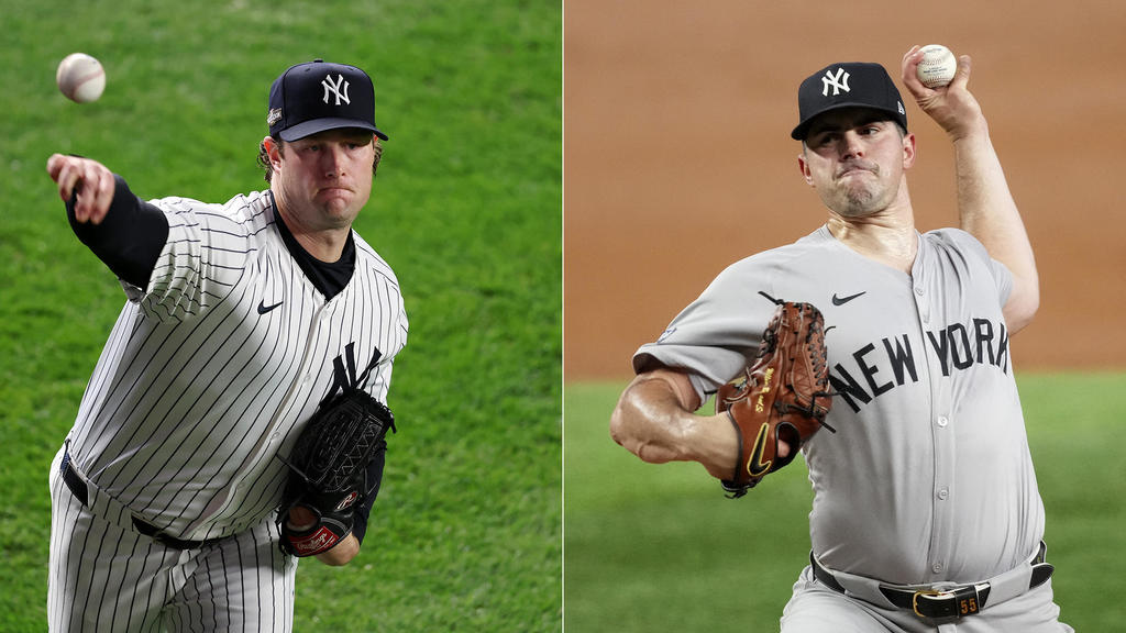 Yankees' hopes of winning 2024 World Series will likely come down to
Gerrit Cole and Carlos Rodón