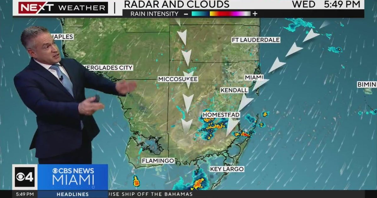 South Florida 5 p.m. Weather Forecast 10/23/2024 - CBS Miami
