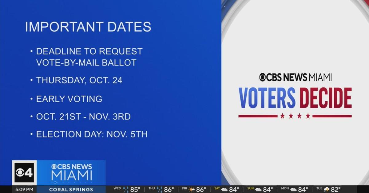 Upcoming Election Voting Deadlines Announced