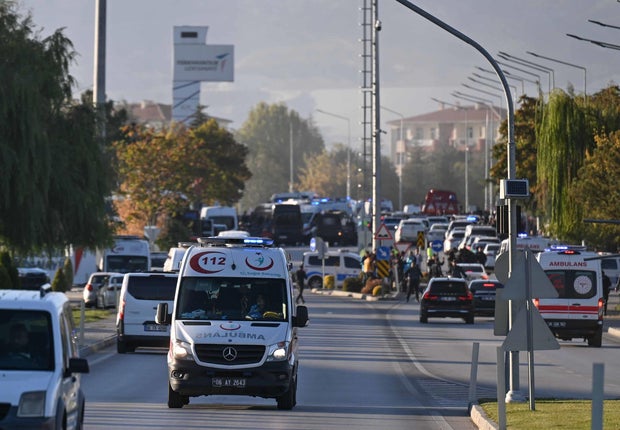 Terrorist attack on state-owned Turkish Aerospace Industries kills at least 4 people, official says