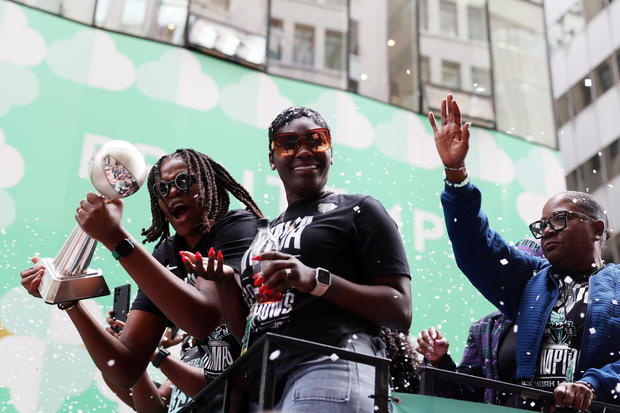 New York Liberty Ticker Tape Victory Parade & Rally 