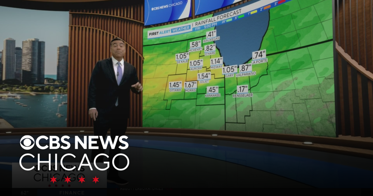 Rain coming to Chicago area Thursday night - CBS Chicago