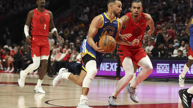 Warriors Trail Blazers Basketball 