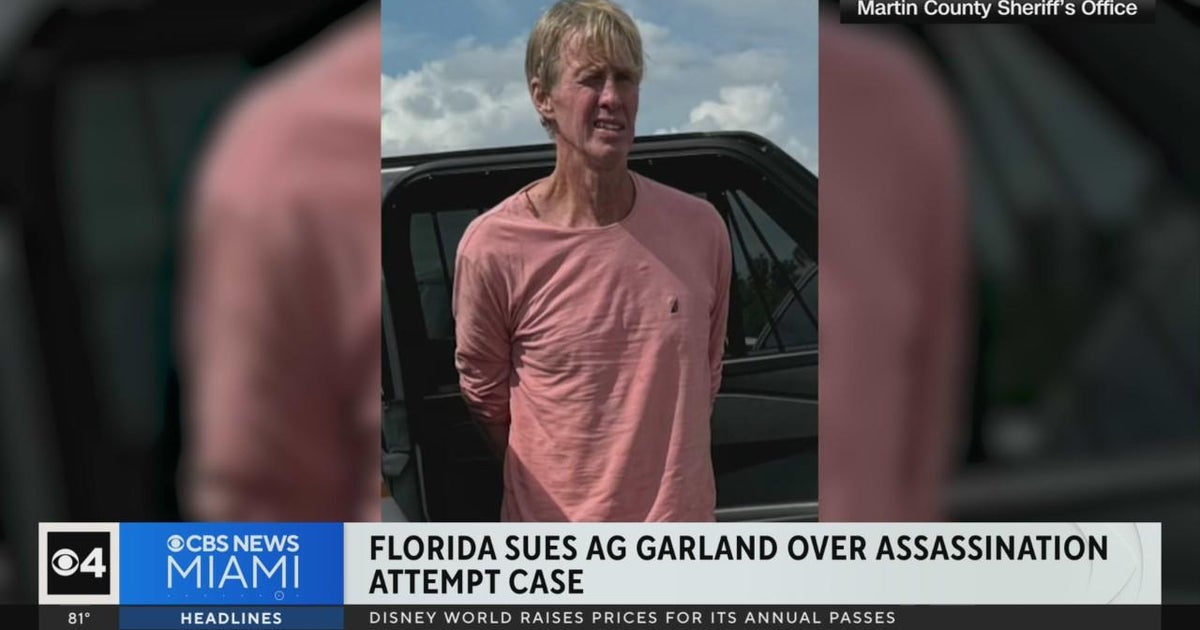 Florida sues DOJ over Trump assassination attempt in West Palm Beach ...