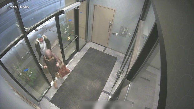 Vídeo da câmera de segurança de Alex Pennig e Matthew Ecker