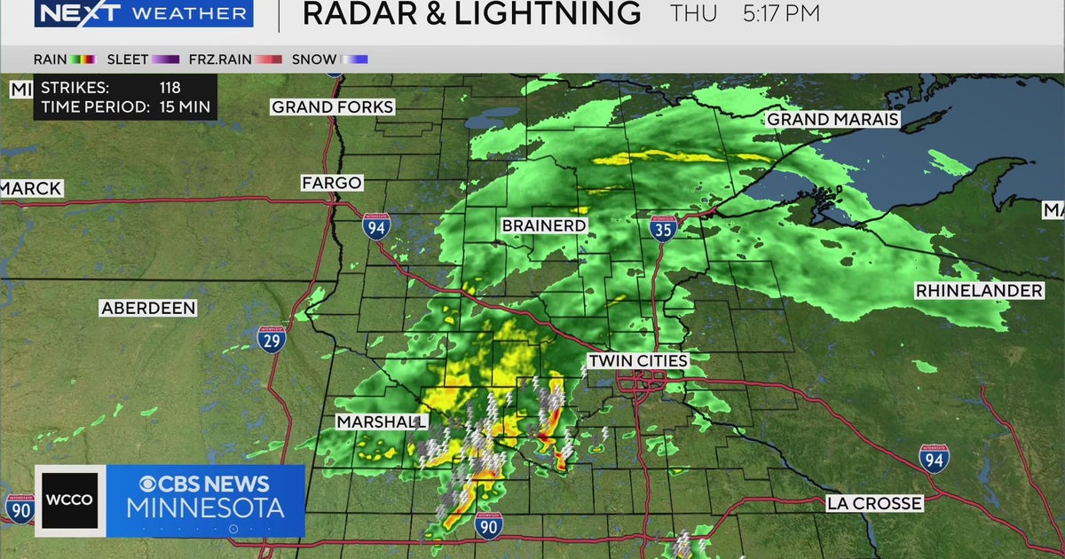 NEXT Weather 5 p.m. report for Minnesota from Oct. 24, 2024 CBS