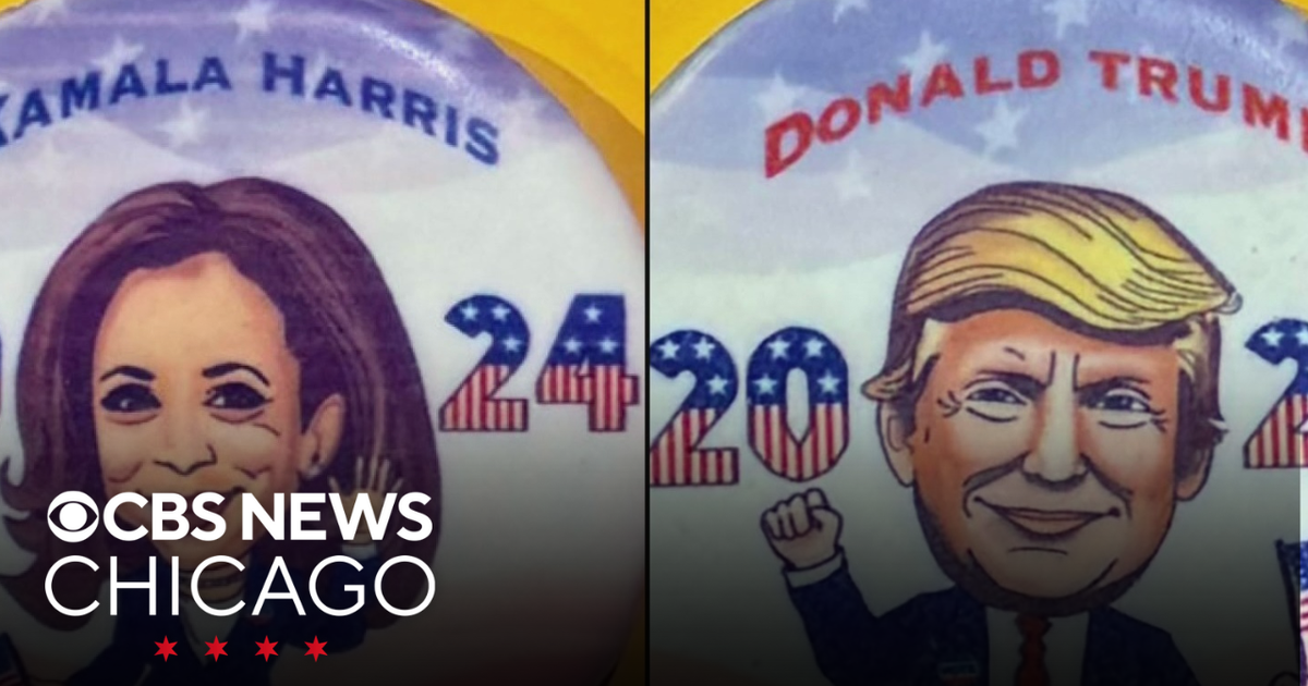 Chicago candy shop creates election-themed cookies in Chicago - CBS Chicago
