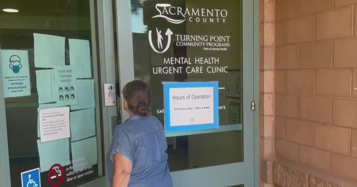 Mental Health Urgent Care facility opens 24/7 in Sacramento County