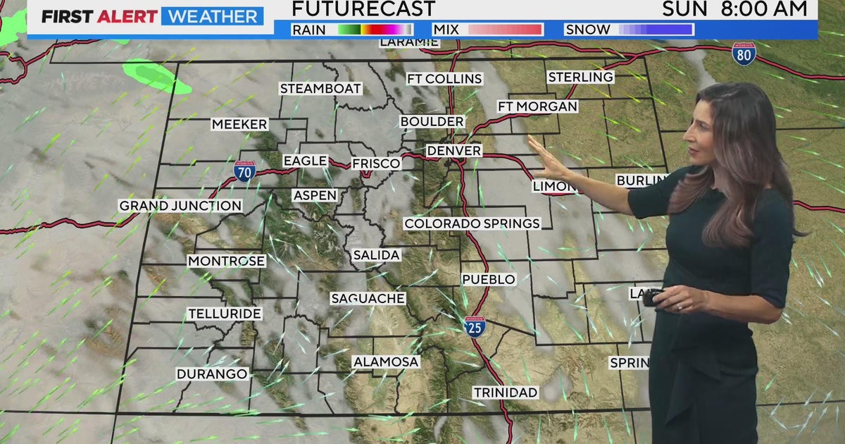 Colorado is staying dry, warm before a big cool down - CBS Colorado