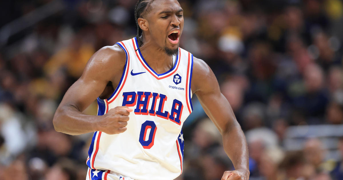 The Philadelphia 76ers defeat the Pacers as Tyrese Maxey scores 10 points in OT and finishes with 45 points