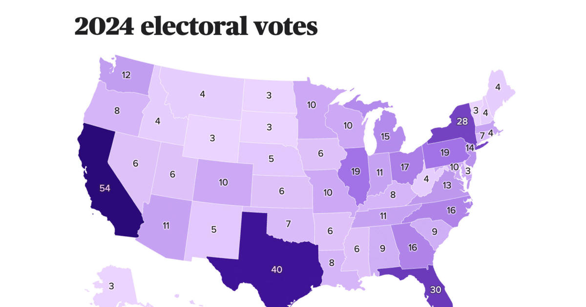 How many Electoral College votes does your state have for the 2024