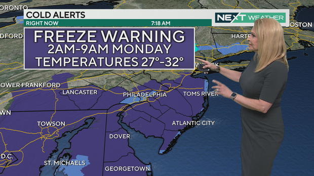 Freeze warning tonight 