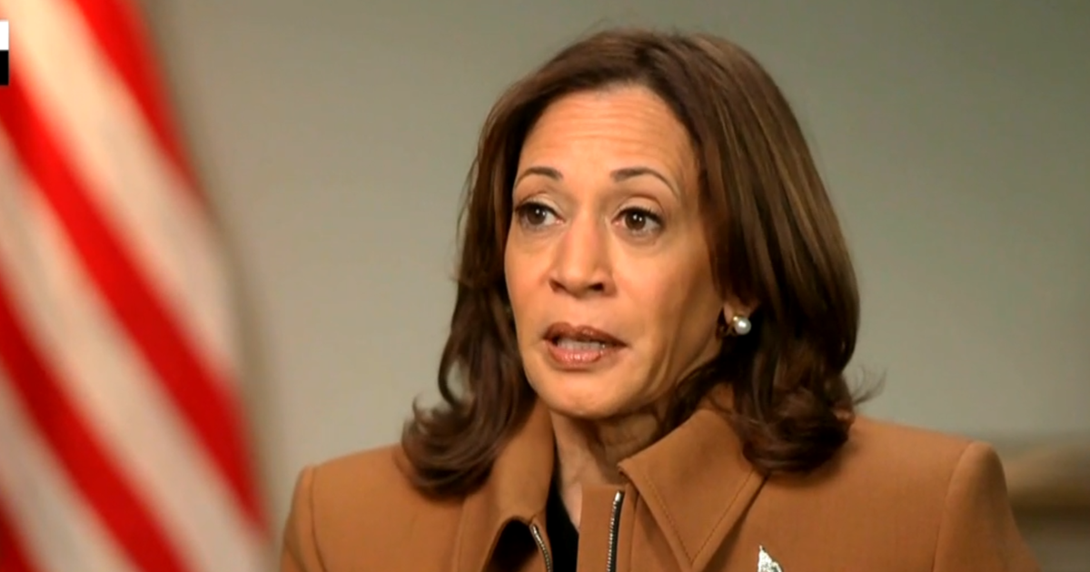 Transcript: "Face the Nation" excerpt of Norah O'Donnell interview with Vice President Kamala Harris