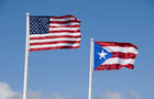 U.S. and Flag of Puerto Rico 