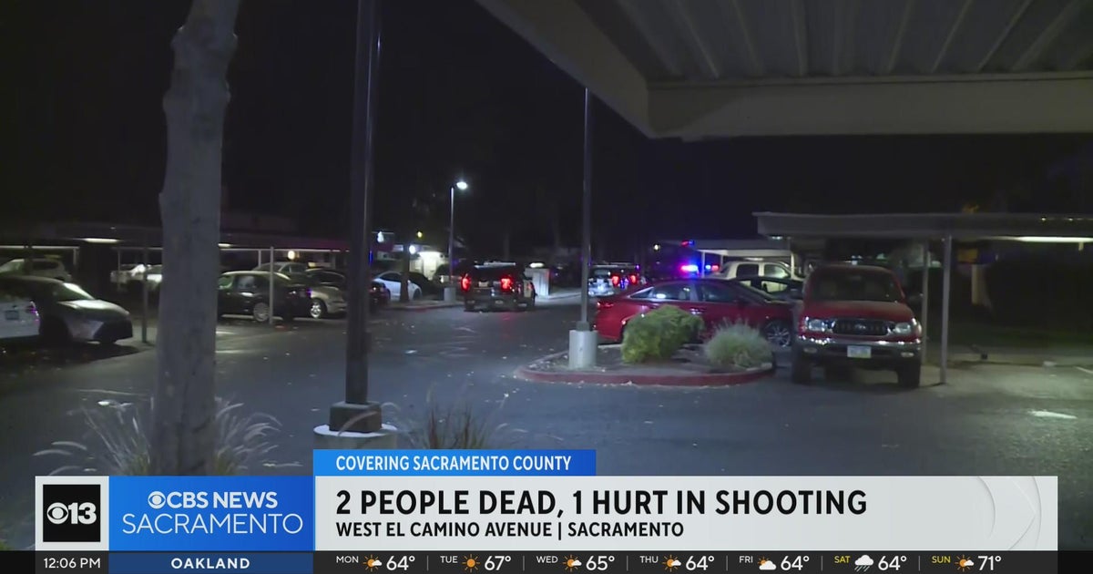 2 people dead, 1 hurt in Sacramento shooting