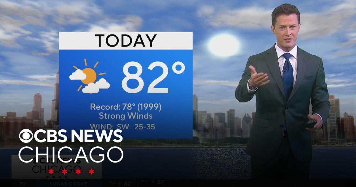Record-setting warmth for Chicago on Tuesday - CBS Chicago