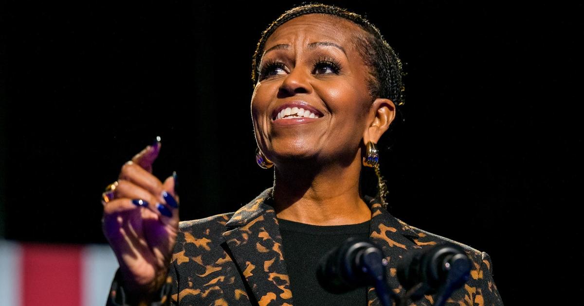 Michelle Obama rallying voters in Atlanta