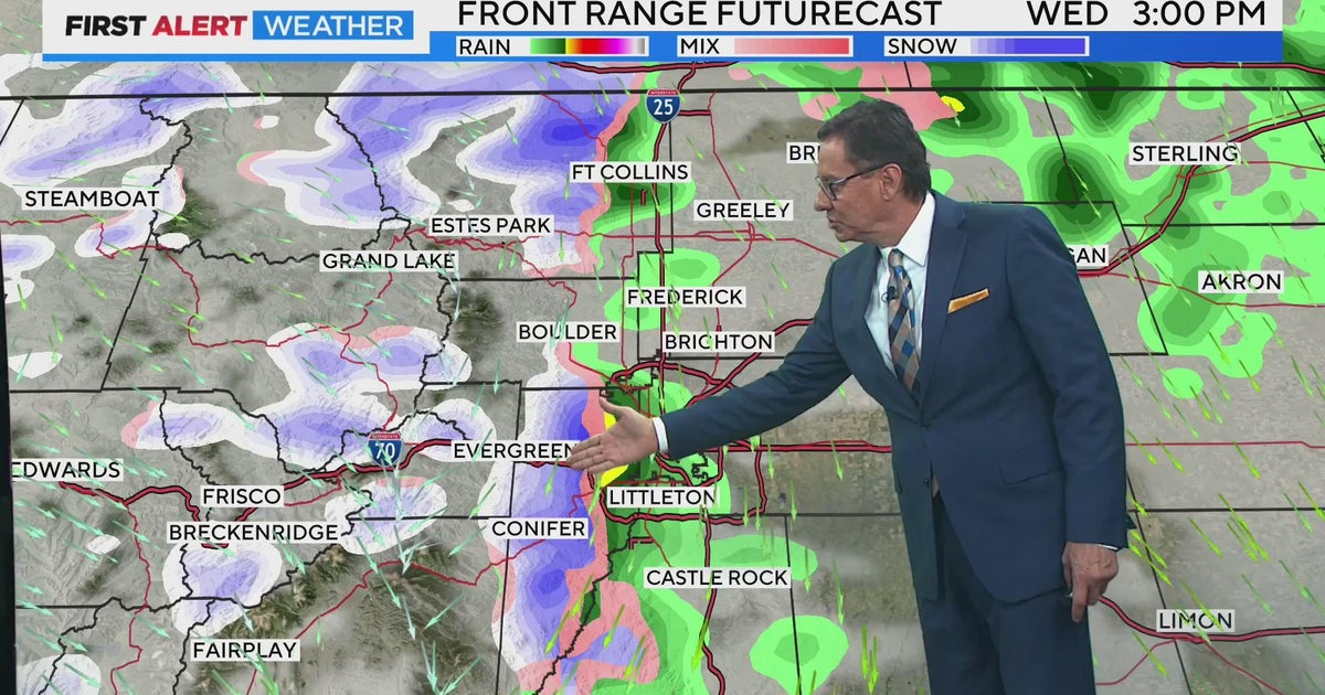 First Alert Weather Day for Wednesday across Denver and Colorado - CBS ...