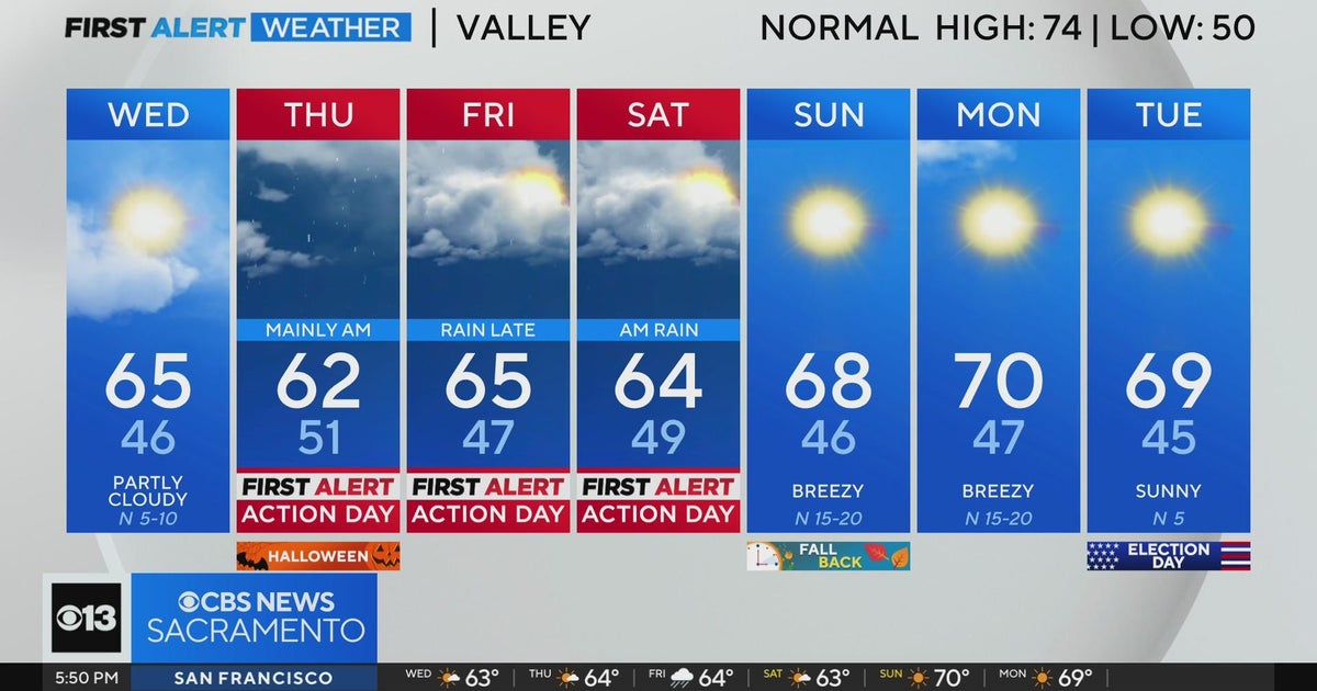 Tuesday evening forecast: October 29, 2024