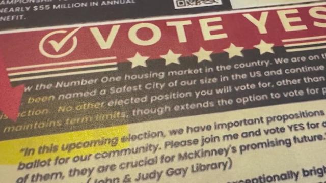 McKinney ballot controversy 