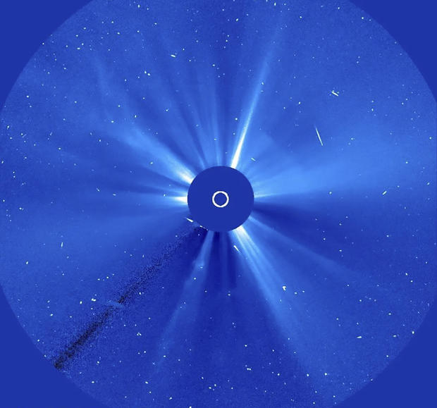 Disintegrated Halloween Comet 