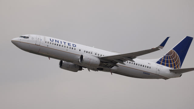 A United Airlines Boeing 737 departs from Los Angeles International Airport on Sept. 19, 2024, in Los Angeles, California. 