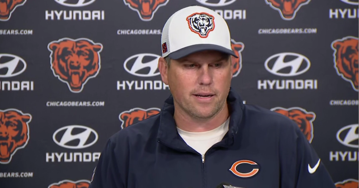 Bears fire offensive coordinator Shane Waldron CBS Chicago