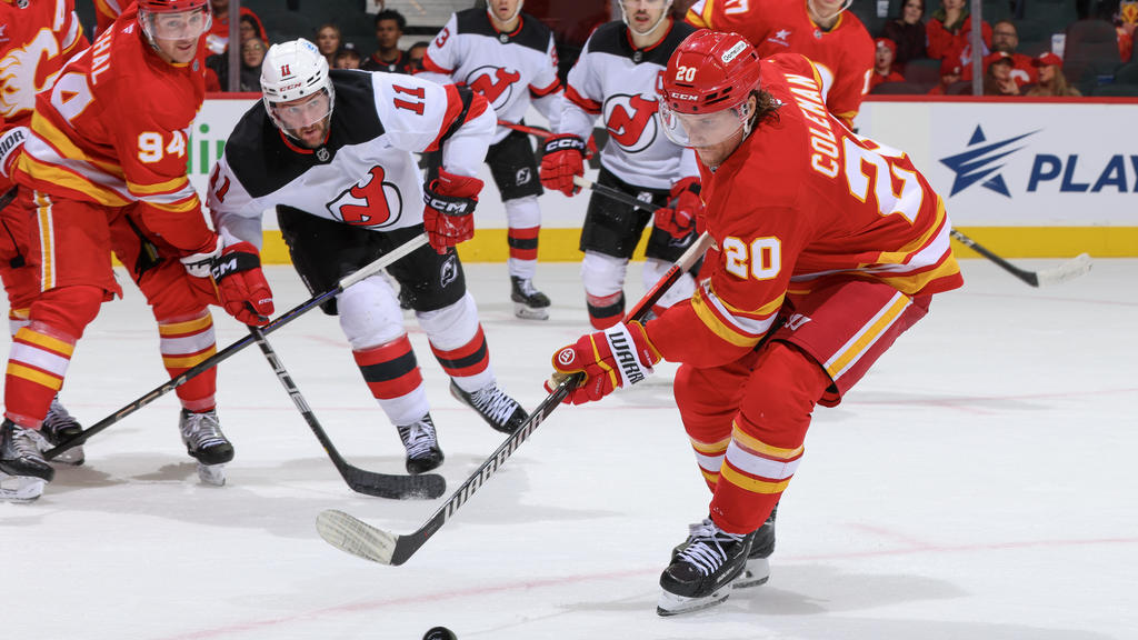 Devils lose to Flames 3-0, Blake Coleman scores twice, Dan Vladar's
3rd career shutout