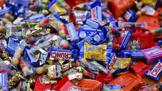 Candy is pictured during a Halloween party at Centre Park in Reading.  Photo by Natalie Kolb 10/31/2017 