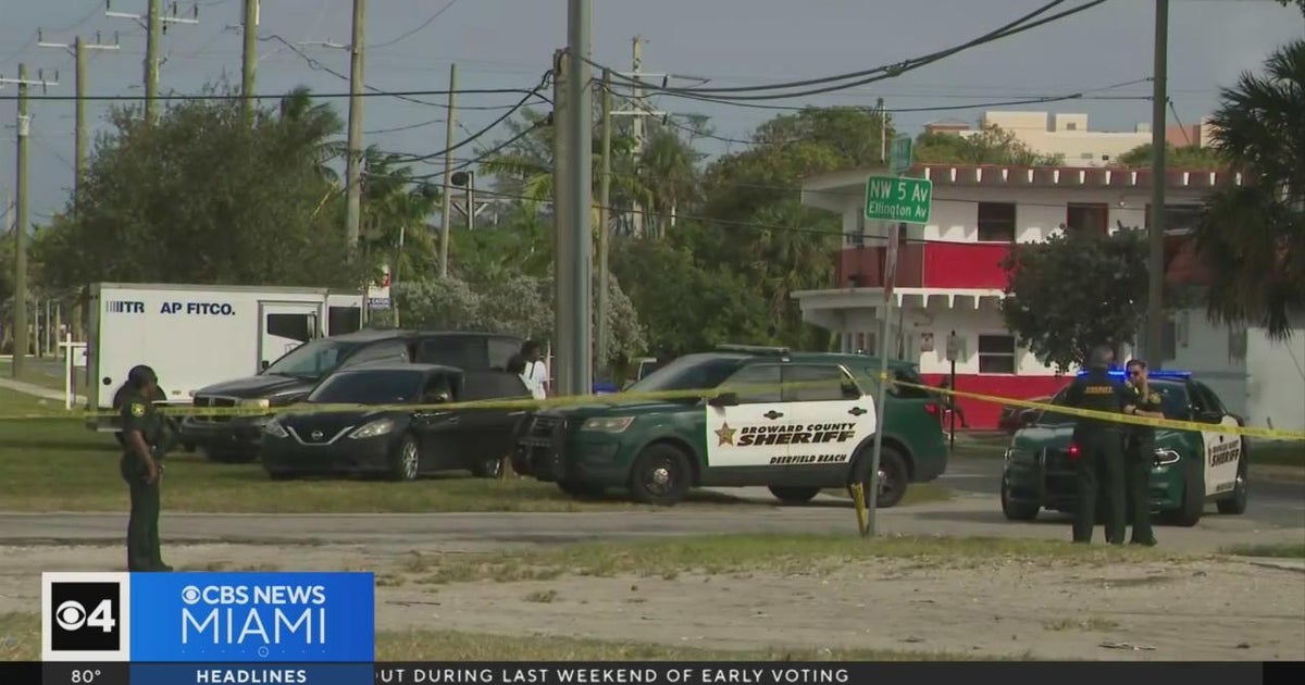 2 people stabbed in Pompano Beach - CBS Miami
