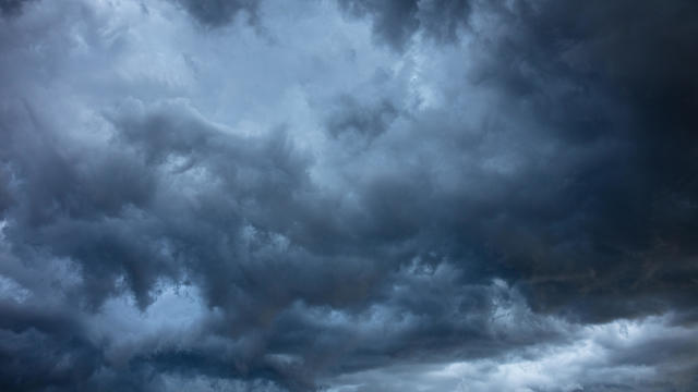 Stormy cloudy skies 