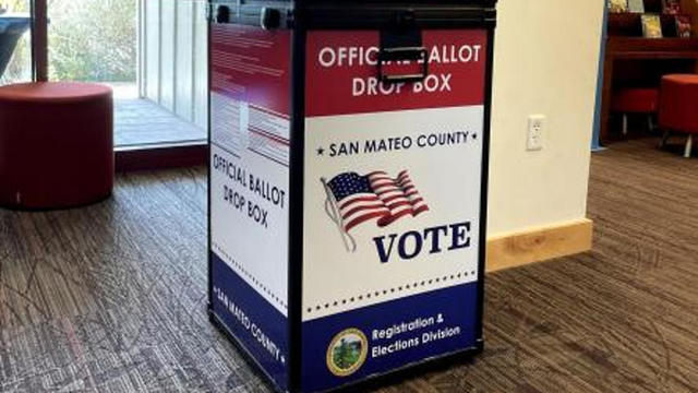 San Mateo County ballot box 