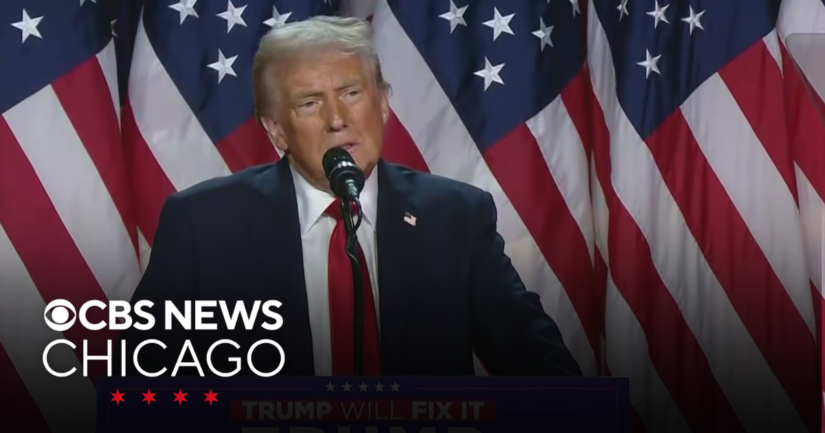 CBS News projects Trump wins presidency - CBS Chicago