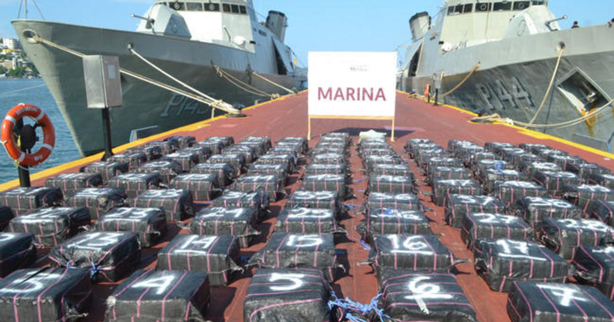 “Narco sub” wearing 8,000 kilos of cocaine intercepted in Pacific Ocean, Mexican Military says