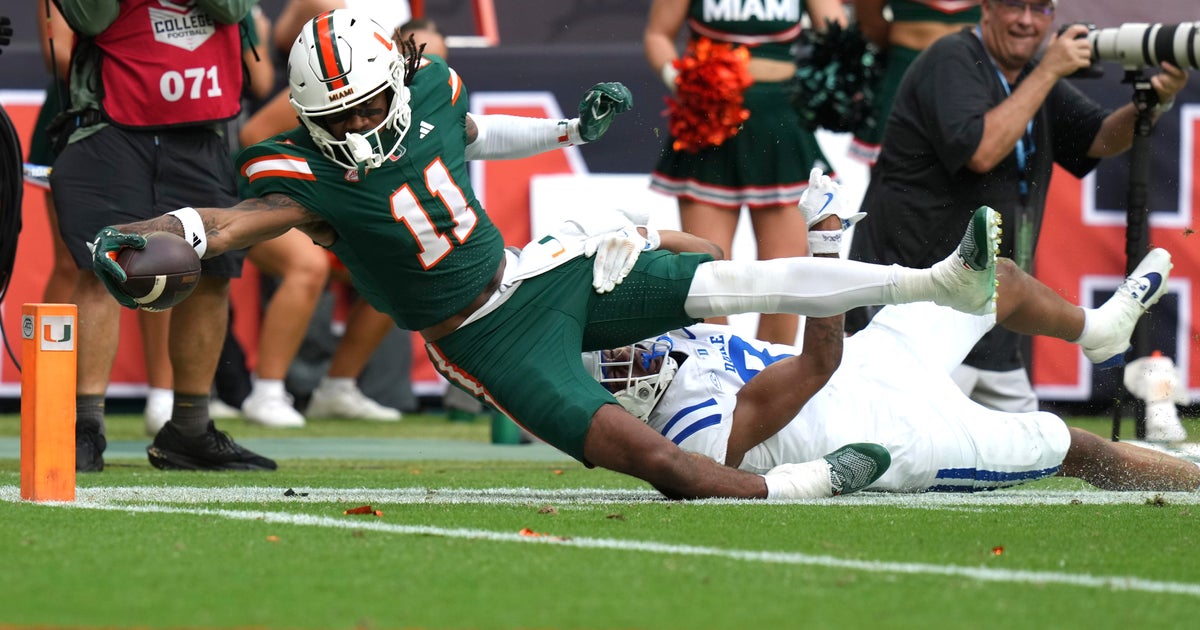 University of Miami ranks No. 4 in College Football Playoff rankings University of Miami ranks No. 4 in College Football Playoff rankings