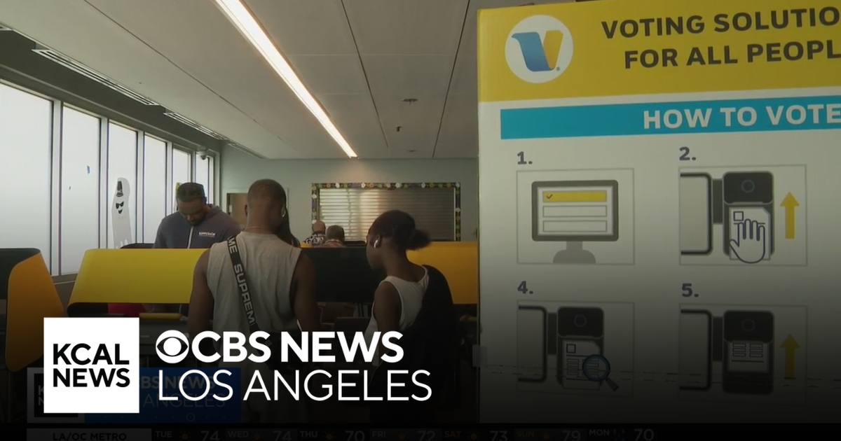 Voters wait through long lines to submit vote ahead of Election Day ...
