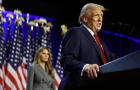 Republican Presidential Nominee Donald Trump Holds Election Night Event In West Palm Beach 