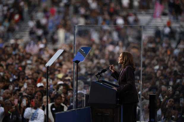 Vice President And Presidential Nominee Kamala Harris Delivers Concession Speech At Howard University 