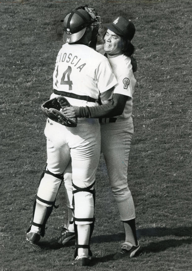 FERNANDO VALENZUELA; LOS ANGELES DODGERS; OPENING DAY 